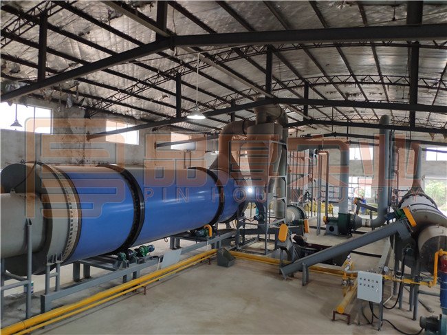 噴漿玉米皮烘干機